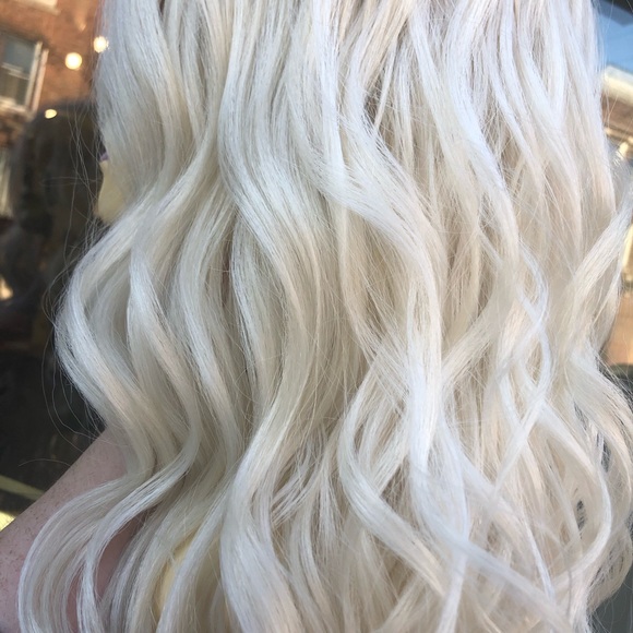 Ice White Wig Long soft Swisslace Lacefront wig - Picture 6 of 8